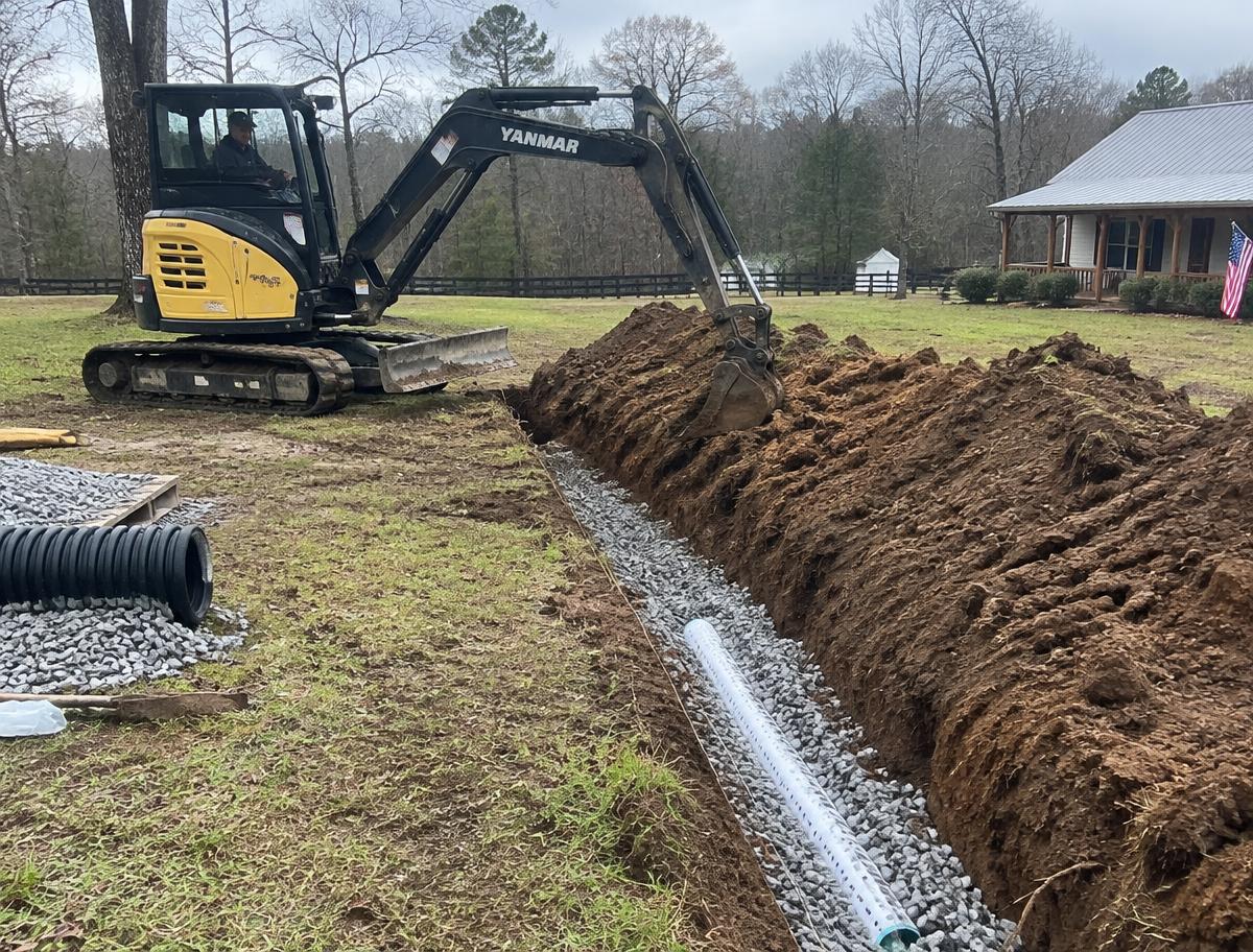 Drain Field Repair service by Green Septic Clean in North Georgia